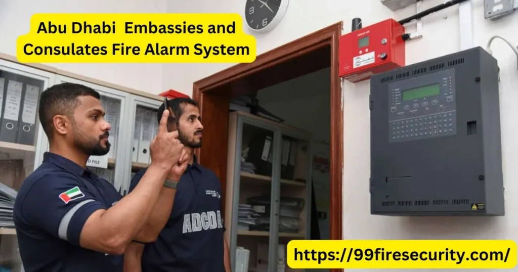 Introduction
You are a ton into the measure up to October 2023. Involves making sure that these sensitive institutions remain protected, especially in a densely populated city such as Abu Dhabi. To uphold stringent safety standards, fire alarm systems serve as the backbone of embassy and consulate safety and security infrastructure.
Explain why Abu Dhabi is an exception. Specialized fire safety solutions are needed in the city, thanks to its potential for extreme climates, high-tech infrastructure and compliance with global safety standards. State-of-the-art fire alarm systems are the difference between life and death in diplomatic missions.
An Overview of Fire Alarm Systems
Fire alarm systems, at their core, serve to detect fire hazards as they occur and notify the occupants in a timely manner. Fire Alarm System active and Passive Components:
•	Detectors: Smoke, heat, or flame detectors that can sense potential fire hazards.
•	Control Panel: The control panel is the brain of the system, where signals are processed and alarms are activated.
•	A alarm Devices: Sirens, strobes or speakers that alert occupants.
•	Emergency Communication Systems Integrated communication for evacuation instructions
Together, these elements form a coordinated system that enables a fast response, minimizing potential injuries and damage that can occur.
Specialized Fire Protection for Diplomatic Properties
Fire safety in these diplomatic missions can thus be a tricky act to pull off, as these buildings often contain sensitive information, precious assets and dignitaries. Response All standard systems may not work due to:
In contrast, in high-security environments, fire alarm systems need to be effectively coupled with existing security protocols.
•	Multilingual Staff: Alerts need to account for various languages and cultural sensitivities.
•	Sensitive Information Protection: The systems must make sure to keep sensitive data secure even in emergencies.
Such needs can be addressed with customized solutions that also ensure compliance with UAE fire safety standards.
UAE Facilities Management Fire Safety Compliance
Sheikh Hazza has insisted that Abu Dhabi follows stringent fire safety codes established by the UAE's Civil Defence Authority. Key regulations include:
•	All public and private buildings must be equipped with fire alarm and suppression systems.
•	Certified technicians to carry out regular maintenance and service checks.
•	Use approved equipment that meets international standards.
For the safety of residents/occupants and avoiding legal implications, embassies and consulates must adhere to.
Fire Alarm System Types for Embassies
Conventional System Fire Alarm.
•	Also highly cost-effective and it can be used for SMBs.
•	Zones portion the structure to make locating fires easier.

Addressable Fire Alarm Systems
•	Advanced systems that locate a fire to the precise spot where it ignited.
•	Best suitable for sprawling and complex embassy floorplans.

Wireless Fire Alarm Systems
•	Requires no alteration to the existing structure, making it ideal for older or heritage buildings.
•	Minimize the dependency of the wiring.
The advantages of each are different, and the decision depends on the unique needs of the diplomatic mission.


Advanced Features to Enhance Security
You are familiar with modern fire alarm systems which feature new capabilities to improve safety:
•	Integration with Security Systems: The alarm will work with the CCTV and access systems for a coordinated action.
•	Real-Time Monitoring: Alerts to mobile devices and monitoring centers.
•	Alerts in Various Languages: A must for embassies and organizations deploying multicultural staff.
These elements enhance security, while also facilitating swift management processes in emergency situations.
How Fire Alarm System is Installed?
There are some major steps involved in the installation of a fire alarm system:
•	Assessment: Determine the risks and points of unique requirements of the premises
•	Drafting — Reconfiguring a system layout specific to the design of the building.
•	Installation: Certified professionals at work installing detectors, alarms, and control panels.
•	Read Next: Testing: Ensuring the system functions correctly and meets regulations.
If making a solar system decision, turn to a professional installation for reliability and long-lasting performance.
Maintenance and Inspection
To be effective, fire alarm systems need to be maintained on a regular basis. Key protocols include:
•	Each month: Ensure all components are functioning.
•	Comprehensive certified technican inspections (yearly)
•	The key to the migration is that it can potentially save a lot of money, since so rarely was there a need for upgrades, thereby reducing it to bare metal code.
Regular maintenance is key to both safety and longevity.

Emergency Response Planning
Fire Alarm systems can only be as effective as the emergency plan they complement. Diplomatic missions should:
•	Identify and develop standardized evacuation plans.
•	Conduct regular fire drills, so staff knows what is expected of them.
•	Work with local fire services for quick action.
Staff members who are well-trained coupled with comprehensive planning — as noted in the guidelines mentioned in the document — are key to mitigating risks in the event of an emergency.
Read More: Why it is important to choose the right provider?
One of the most crucial decisions is choosing a reputable fire alarm systems company. Consider:
•	Profoundly: Having done so cooperation with significant experts in diplomatic describes.
•	Knowledge of Abu Dhabi fire safety regulations.
•	24/7 support and maintenance service availability.
A known partner assures you of a hassle-free installation process and later a smooth maintenance during the lifetime.
Cost Considerations
Fire alarm system cost will depend on:
•	Building size and complexity.
•	Including features and technology.
•	Installation and maintenance services
Do budgets matter when looking for a company such as this? Sure they do, but paying for quality and compliance will save you long term!
Issues with Fire Alarm System Implementation
There are challenges to implementing fire alarm systems in embassies like:
•	Security Constraints: Both fire safety and security measures must be aligned.
•	Architectural Limitations: Green systems being installed in older or heritage buildings.
•	With expert planning and innovative solutions, these challenges can be overcome seamlessly.

Advantages of Advanced Fire Alarm Systems
Here are several advantages of investing in advanced fire alarm systems:
•	Safety: Safeguarding lives and critical assets.
•	Efficiency: Quicker response to emergencies.
•	Peace of Mind: Knowing that the premises are safe.
These systems provide a secure basis for diplomatic activities.

Conclusion
There are no degrees of freedom when it comes to fire safety at embassies and consulates in Abu Dhabi. Diplomatic missions can protect their people and assets, while meeting local legal requirements through investment in bespoke fire alarm systems. And remember, a safe environment is the first step to effective diplomacy.
FAQs
What are the rules of fire safety in Saudi Arabian embassies in Abu Dhabi?
Embassies are subject to the requirements of the UAE Civil Defence Authority including mandatory systems for fire alarms and suppression.
Do fire alarm systems have the ability to tie in to embassy security systems?
Yes, newer systems would be able to integrate easily well with CCTV, access controls, and other hardware.
What is the difficulty of putting in fire alarms in consulates?
There are common issues like security constrains and architectural limitations which needs an expertise solution.

