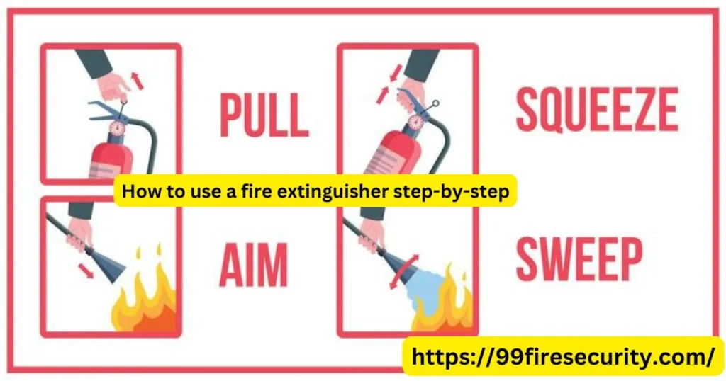 How to use a Fire Extinguisher Step-by-Step