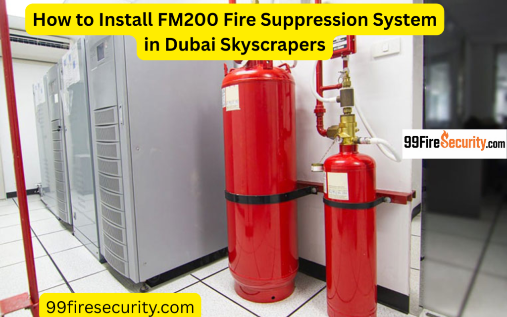 How to Install FM200 Fire Suppression System in Dubai Skyscrapers