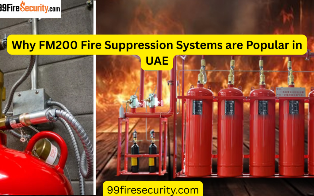 Why FM200 Fire Suppression Systems are Popular in UAE