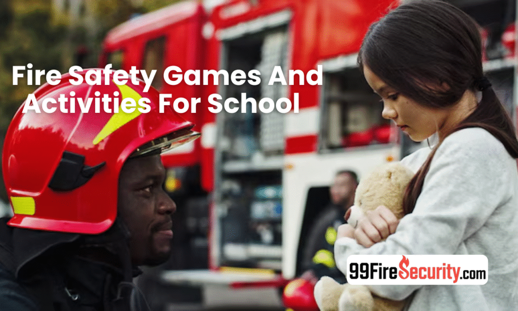 Fire safety games and activities for school programs