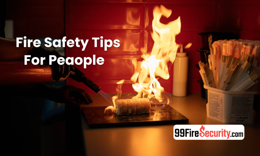 Fire safety tips for people living alone