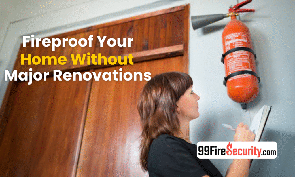 How to fireproof your home without major renovations