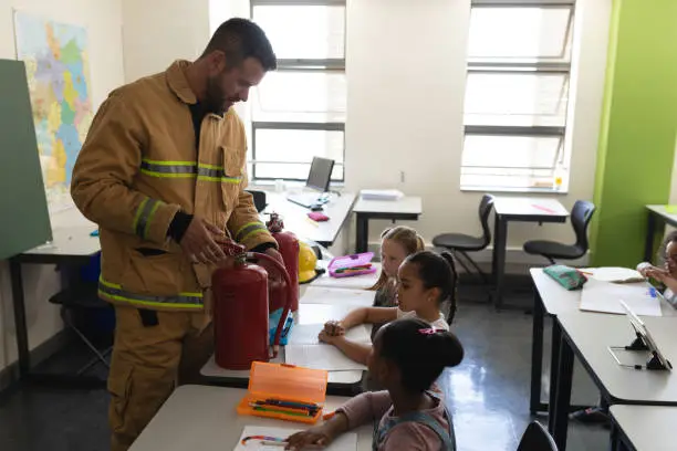 Smart fire extinguishers